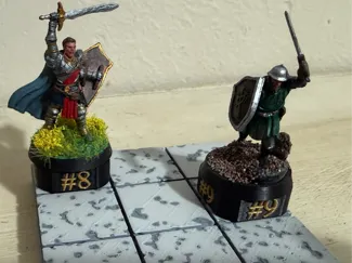 Initiative Stands - 28mm Initiative tokens