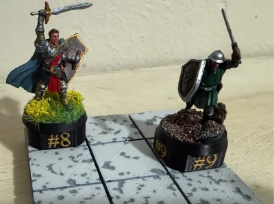 Initiative Stands - 28mm Initiative tokens