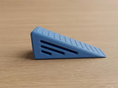Sloped Wedge - Minimalist Door Stopper