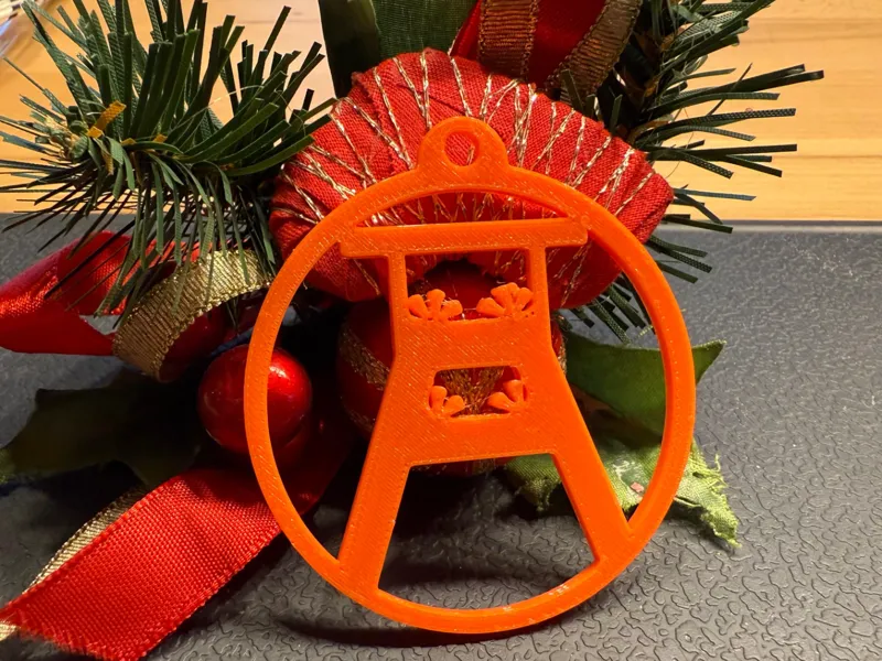 Förderturm Weinachtsdeko