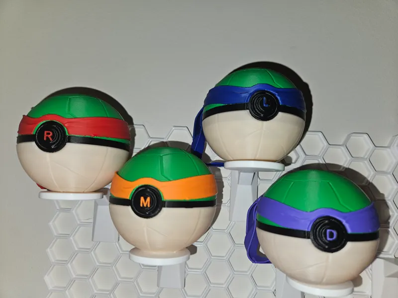 Teenage Mutant Ninja Turtle Pokeball