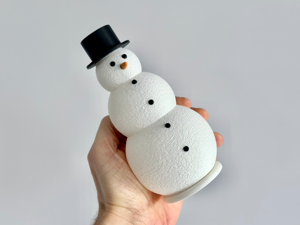 Snowman - glowing decoration, Christmas, Holidays