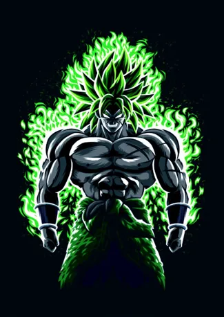 HueForge Broly