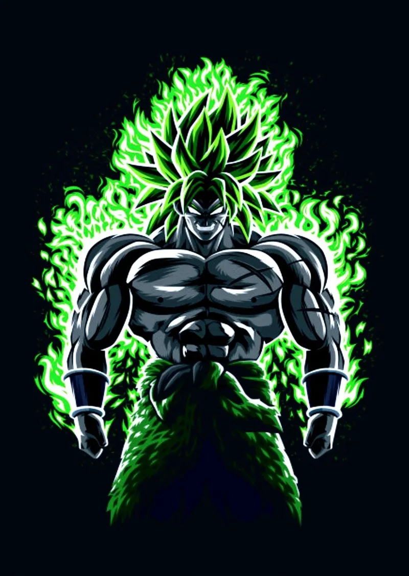 HueForge Broly