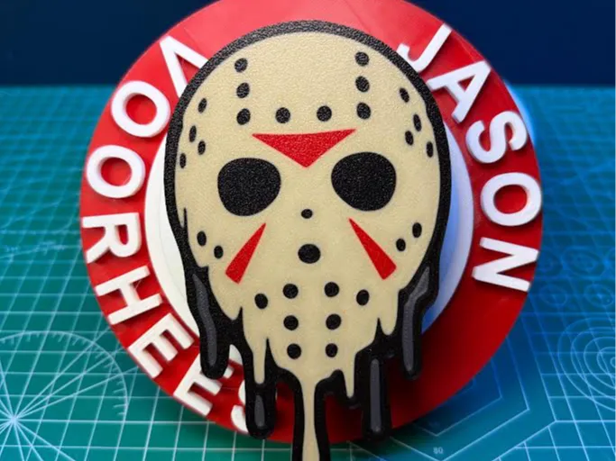 Jason Voorhees themed spinner hype chain