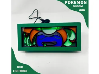 Gloom Pokemon RGB Lightbox