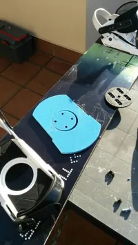 Cale de fixation pour planche de snowboard — photo 1