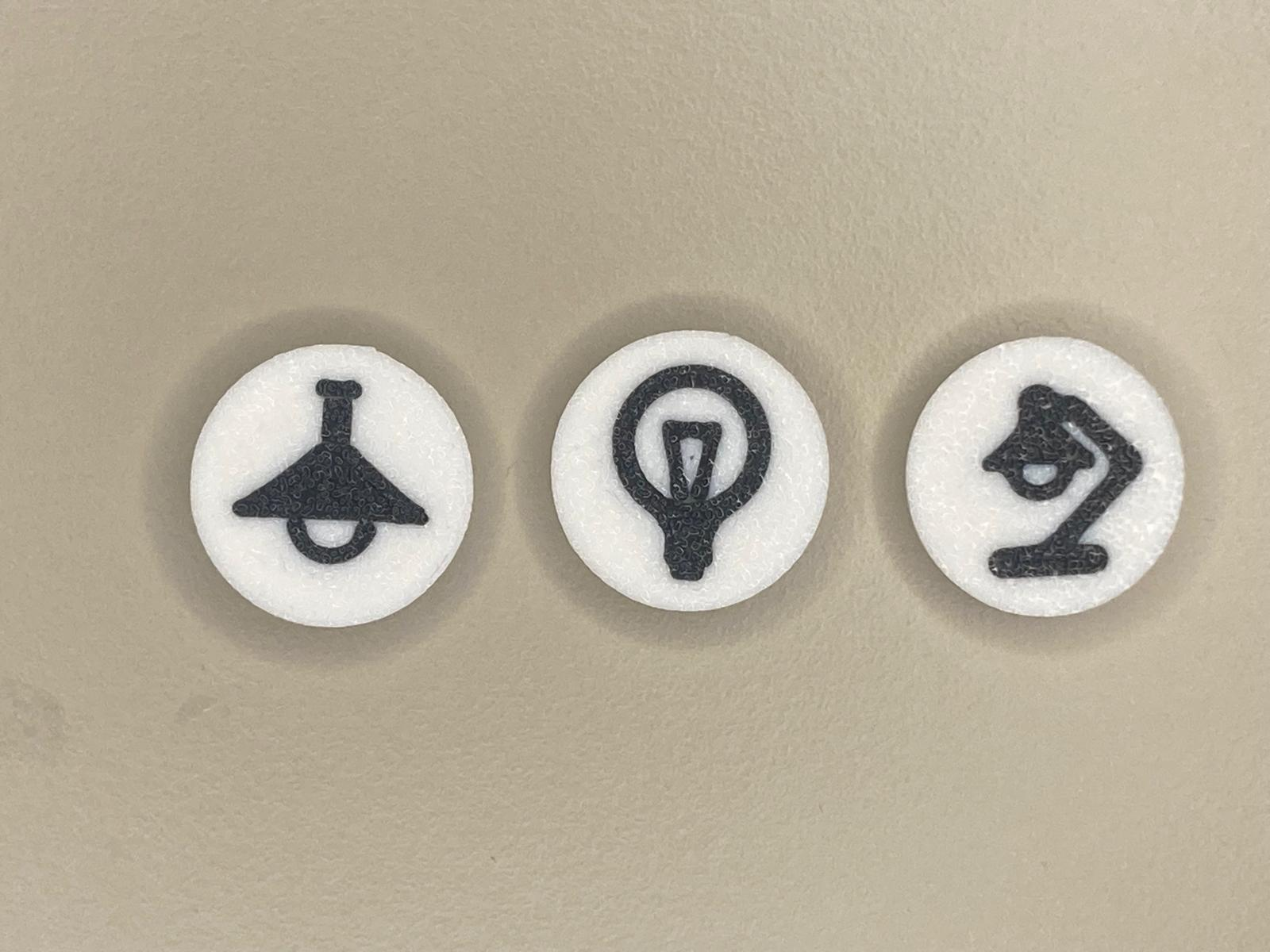 Custom BILRESA "light" button.