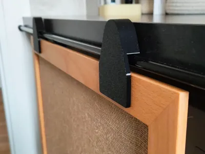 Sliding system for small door