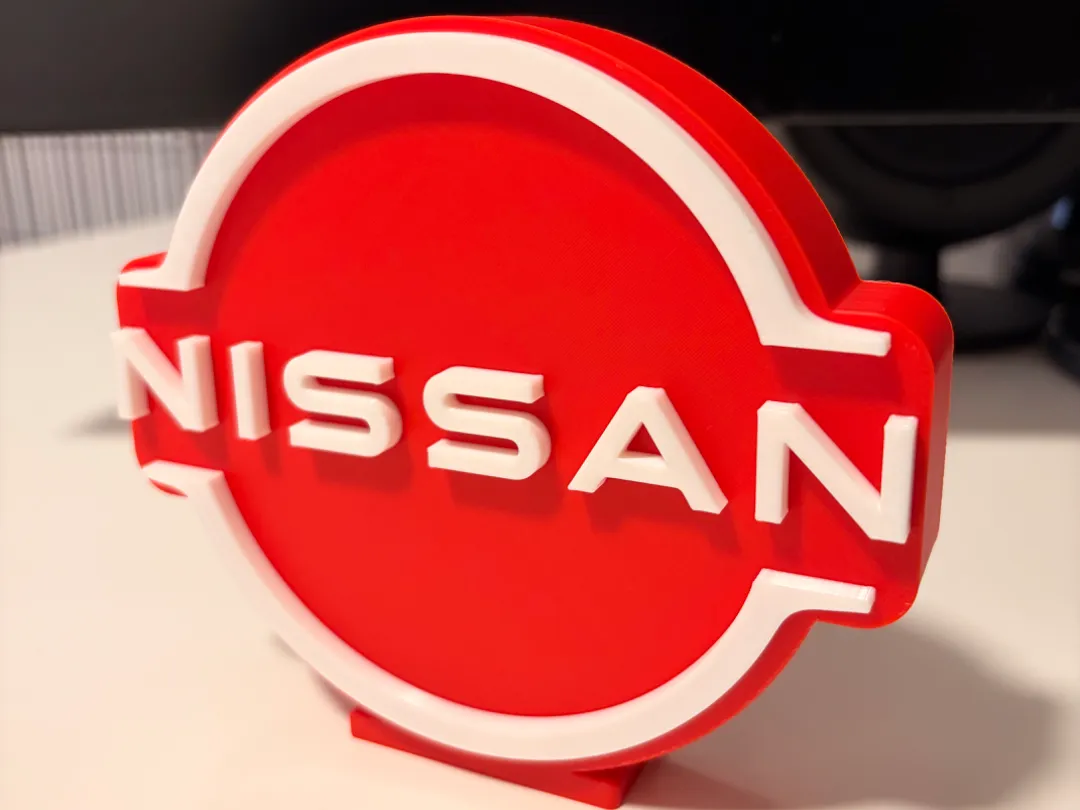 NISSAN LOGO - Free 3D Print Model - MakerWorld