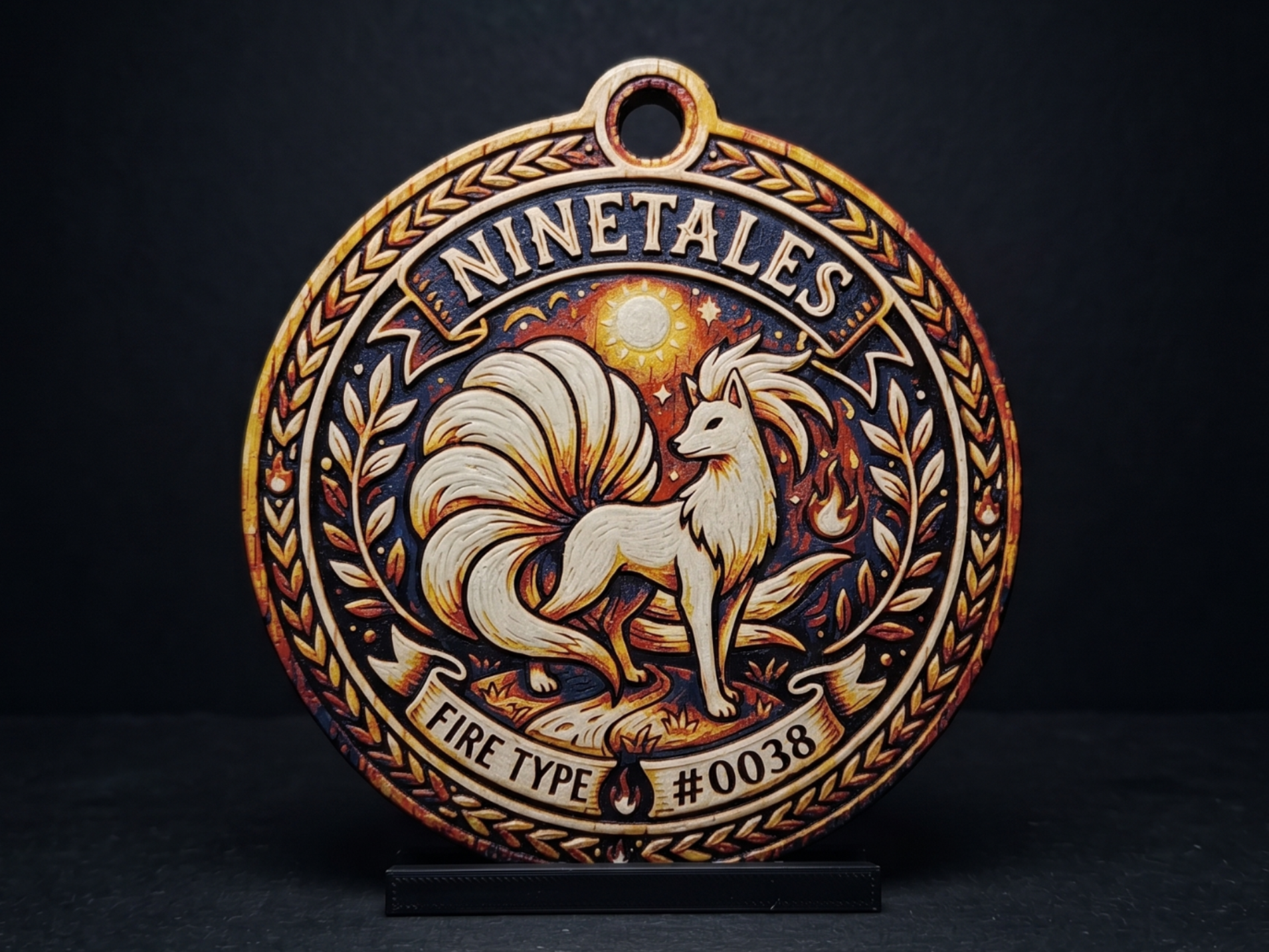 Ninetales #0038 - Pokemon Ornament 