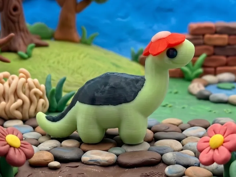 Blossomosaur – flower dinosaur