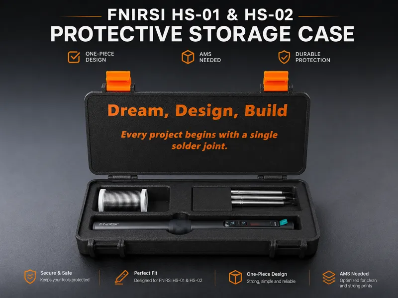 FNIRSI HS-01 & HS-02 Storage Case | AMS Required