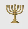 Candelabro Judaico 20cm - 0.2mm layer, 2 walls, 5% infill