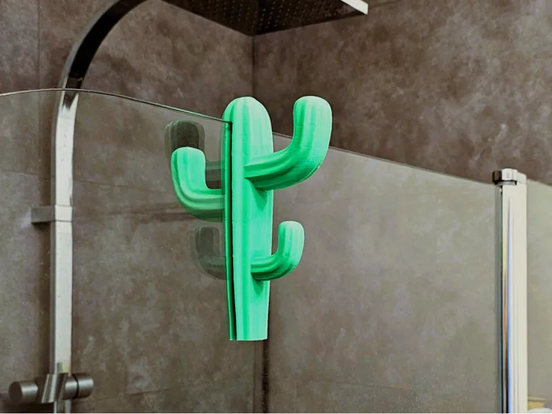 Shower hook cactus