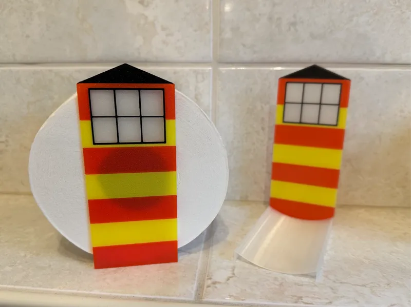 roll holder Lighthouse Pilsum Ostfriesland