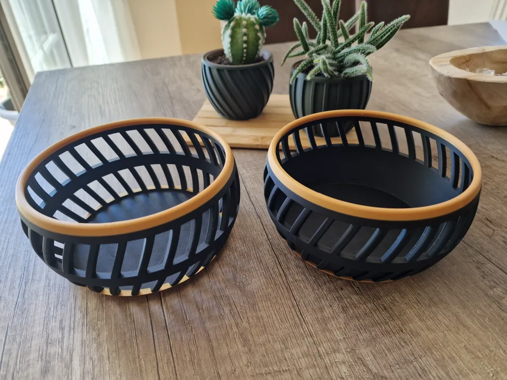 Deko Schale im klein und groß 8er Set - Free 3D Print Model