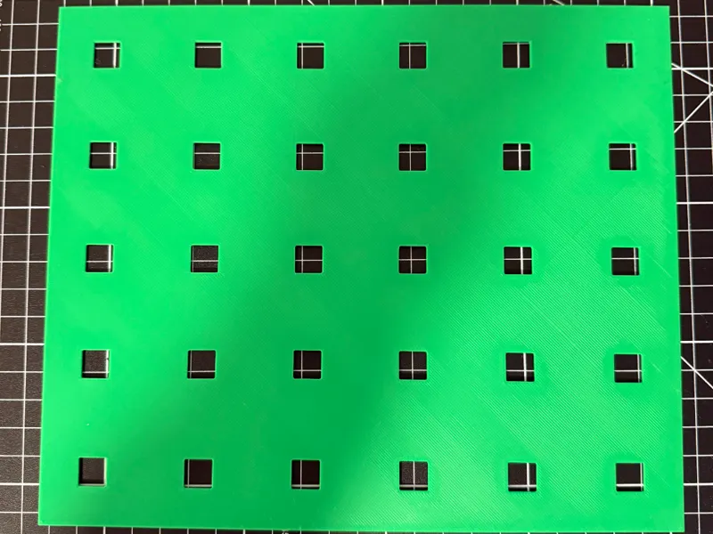 Square Pegboard