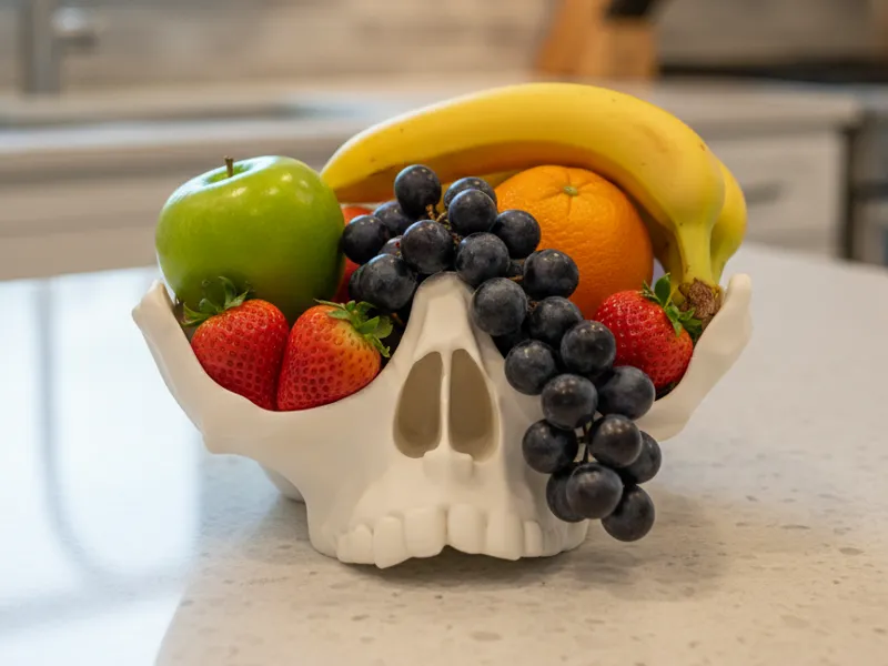 Skull Fruit Bowl