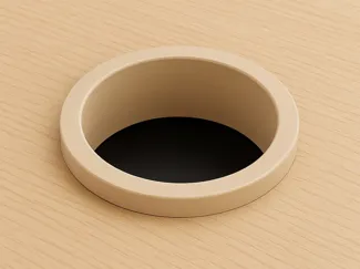 Cable Grommet – 69mm Desk Hole Pass-through