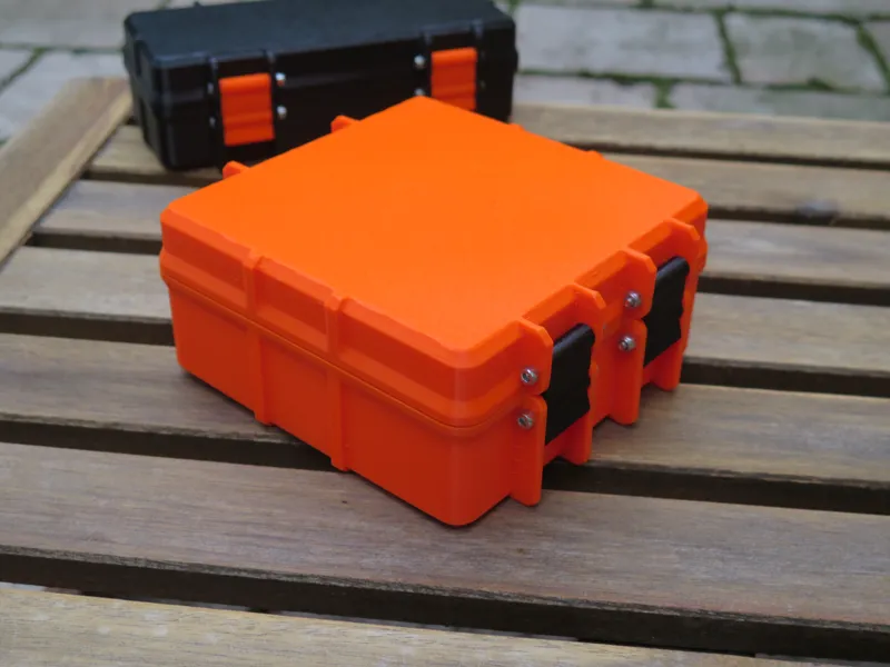 Rugged 3D Printed Storage Box 130×130×55 mm