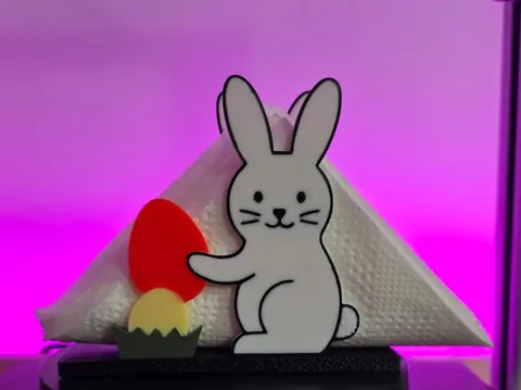 Bunny napkin holder