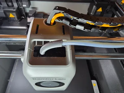 Bambu P2S Clip‑On Tube Guide