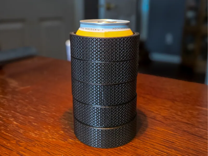 Hockey Puck Can Koozie