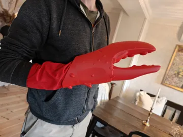 Modelo para impresión 3D: Crayfish / Lobster Claw Glove — vista de referencia 5