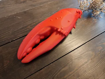 Modelo para impresión 3D: Crayfish / Lobster Claw Glove — vista de referencia 3