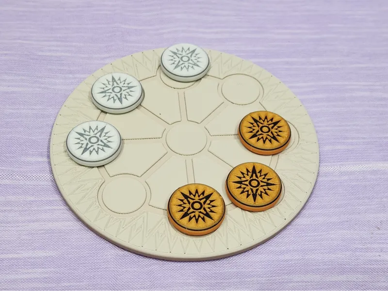 Rota (Ancient Roman Tic-Tac-Toe)