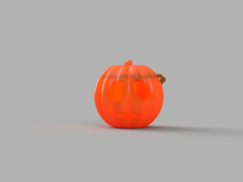 Pumpkin Jack with Lid
