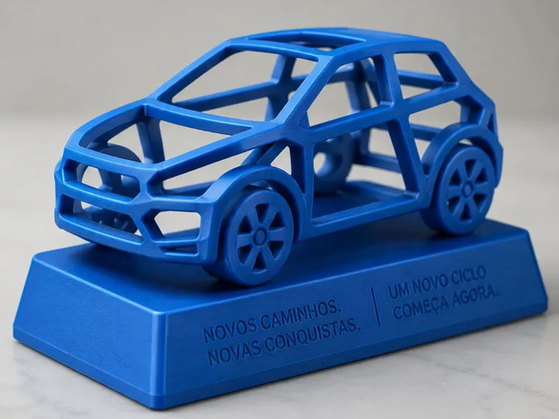 Carro vazado