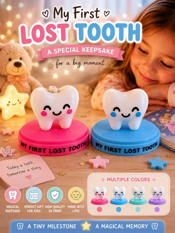Soporte: My First Lost Tooth – Cute Keepsake & Memory Stand — vista de referencia 2