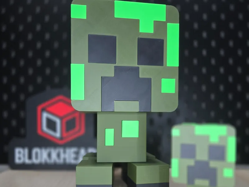 Minecraft Creeper Blokkhead - NO AMS, No Support