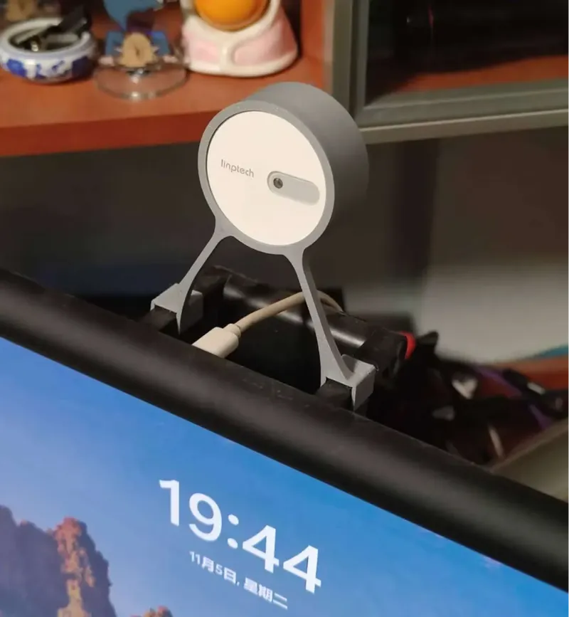 领普人在传感器屏幕挂灯支架(倍思)Linptech HPD Sensor stand