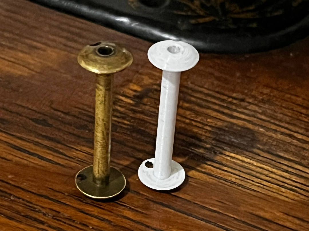 Antique White hollow core bobbin