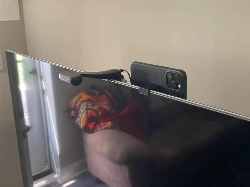 iPhone TV Mount for Continuity Camera