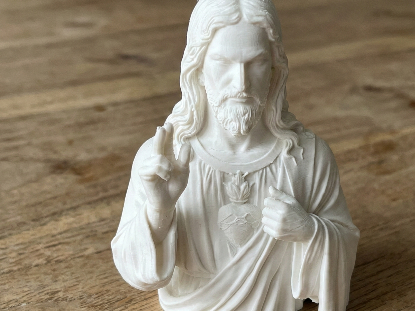 Jesus Bust Statue 3D Print Model STL 88