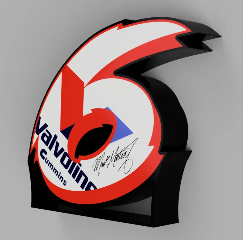 Mark Martin Valvoline Car Lightbox #6