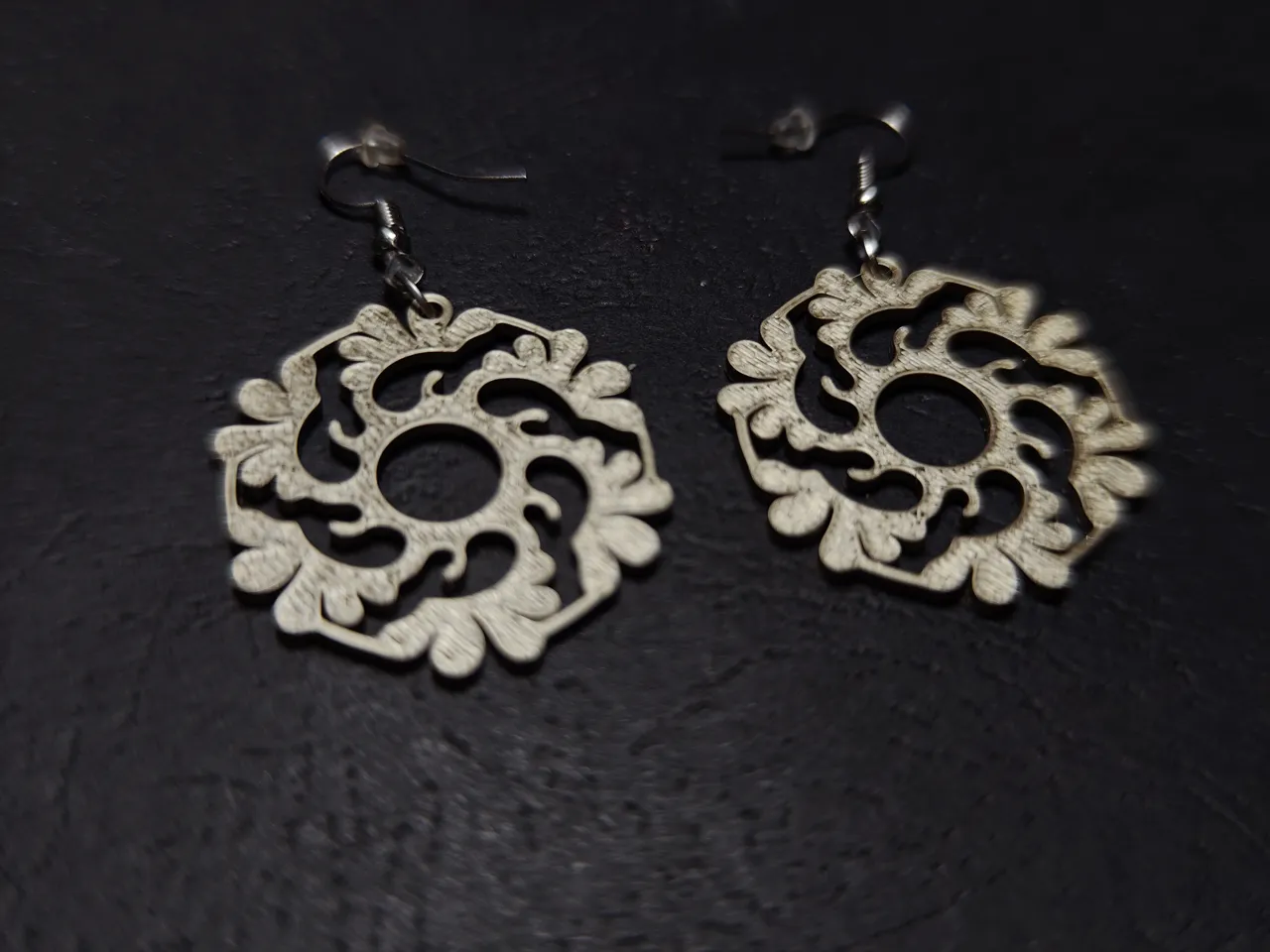 Spiral Bloom Earrings view 2
