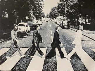 ABBEY ROAD -The Beatles Album Cover Art (2 Colors)