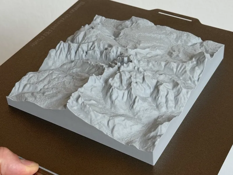 Dolomites Topographic Map – Seceda 3D Relief