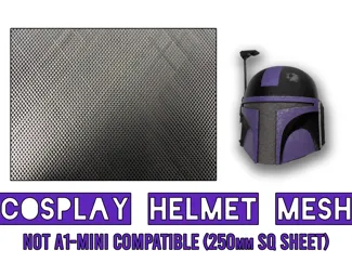 Strong Mesh - For Cosplay Masks & Helmet Visors 
