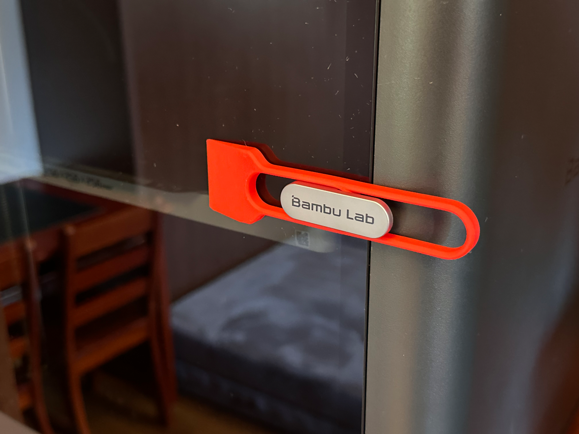 Improved Door Handle Bed Scraper for P1S, P2S, X2D