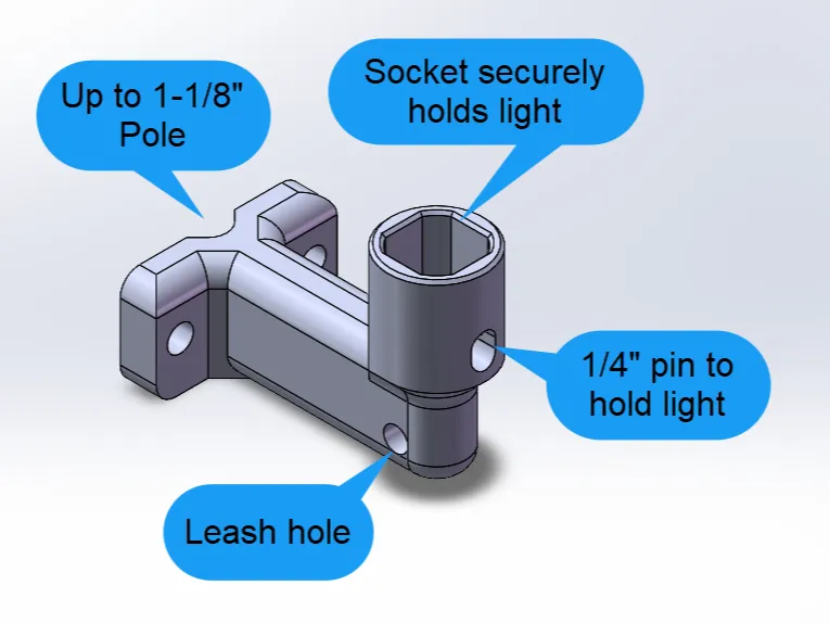 Lightranger Pole Mount