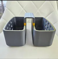 Grand vide-poche/organiseur d'évier avec pont plat — photo 3