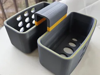 Large Sink Caddy/Organizer with Flat Bridge