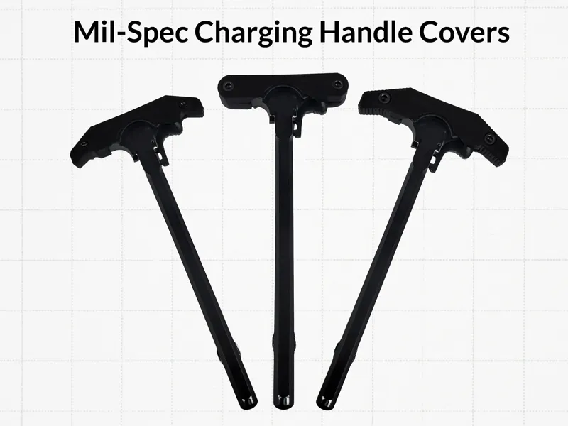 Extended Mil-Spec Charging Handle Covers