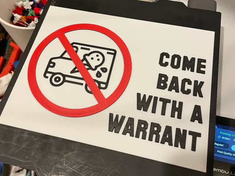 No ICE Cream Trucks (Come Back With A Warrant)